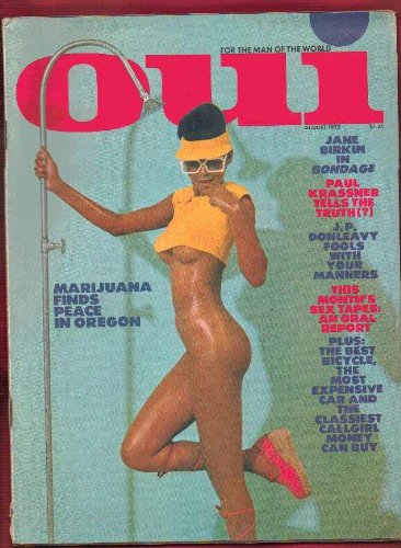 OUI for the Man of the Worlds Adult Magazine 1975 August Oregon & Marijuana