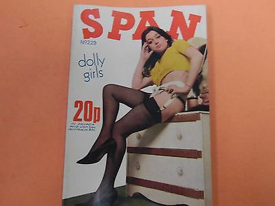 Span Glamour Pin-Up Girls Digest Sandy Wilson #229 1973 051816lm-ep