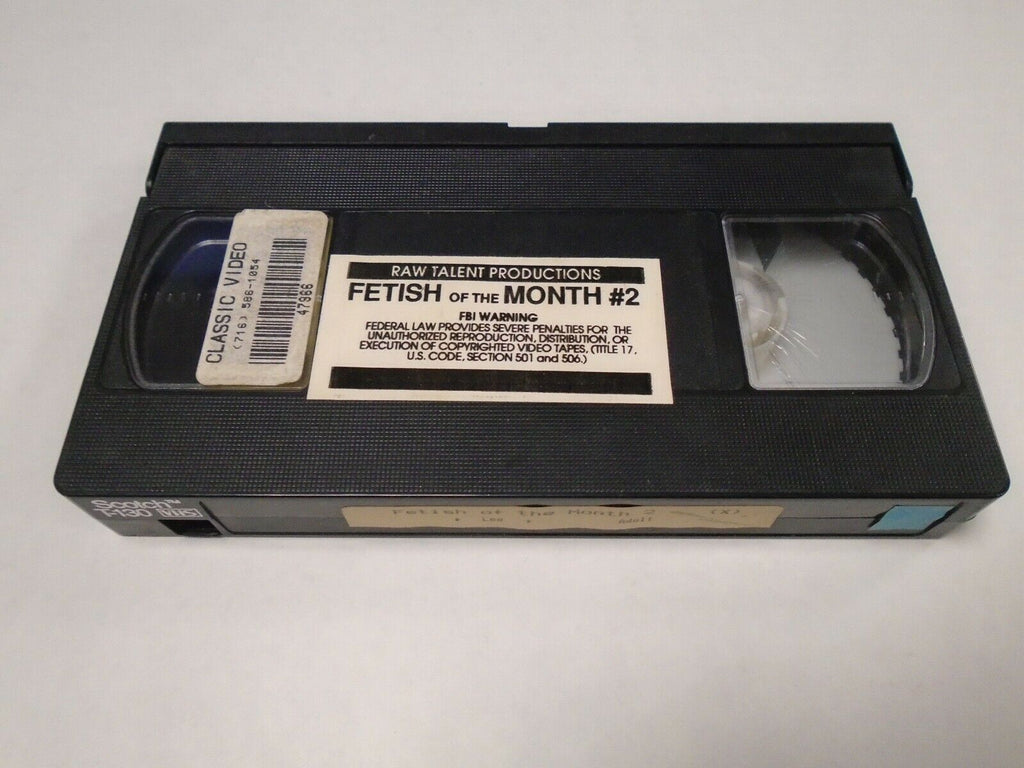 Fetish of the Month #2 Lee Raw Talent Prod Adult VHS 050719AMP
