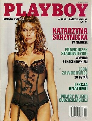 Playboy Poland Magazine Katarzyna Skrzynecka October 1998 061218lm-ep