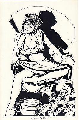 17"x11" 1993 Bornstein Print Martha My Dear 060816DBEPC