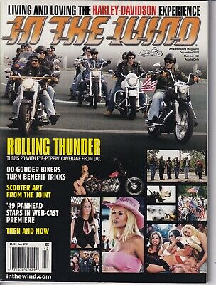 Easyriders In The Wind Magazine Rolling Thunder Turns 20 December 2007 022619REP