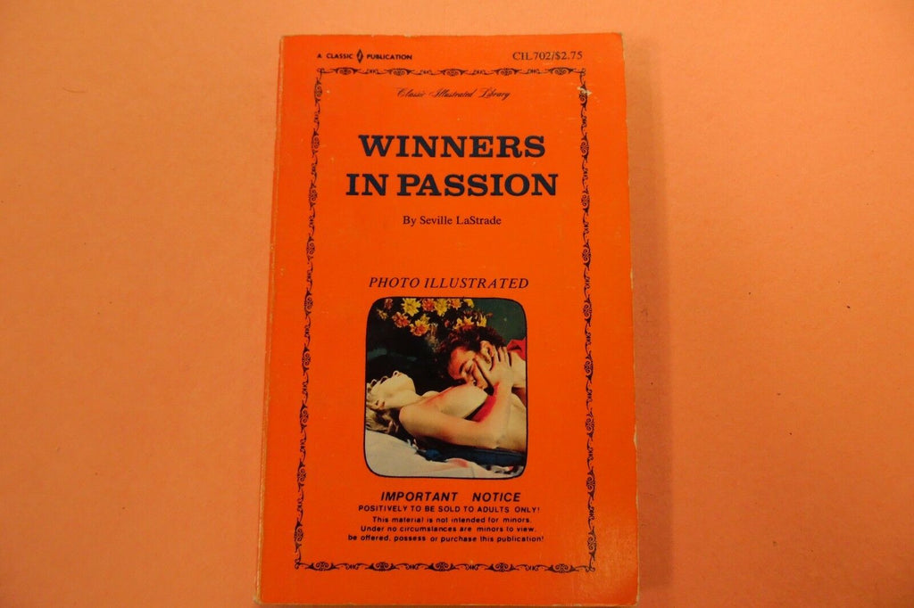 Winners In Passion Adult Novel by Seville LaStrade 1970 110216lm-ep