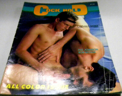 C**k Hold Gay Adult Magazine Pat Johnson vg 23113lm-ep