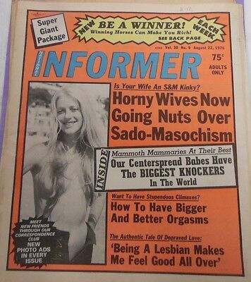 Informer Adult Newspaper Horny Wives August 22, 1976 011213lm-epa