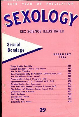 Sexology Digest Sexual Bondage February 1956 050118lm-ep