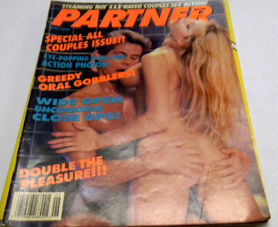 Partner Adult Magazine "Oral Gobblers" June 1989 vg 090713lm-ep