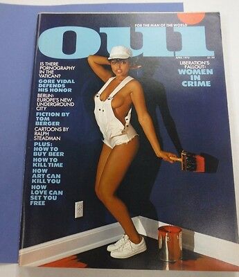 Oui Adult Magazine Kristel April 1975 nm 102915lm-ep