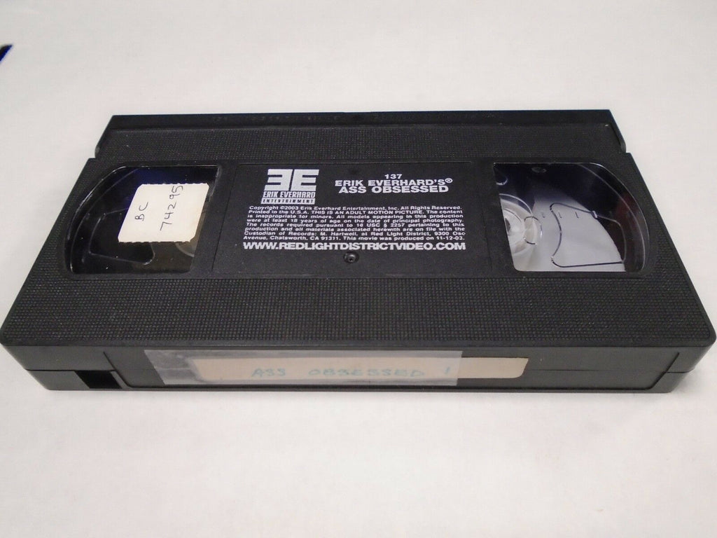 Erik Everhard's Ass Obsessed 137 Adult VHS 012419AMP