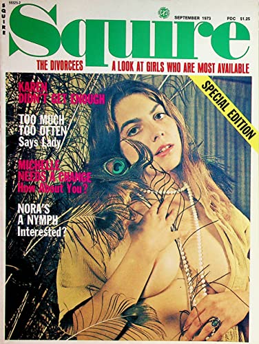 Squire Men's Magazine Busty Michelle September 1973 Special Edition