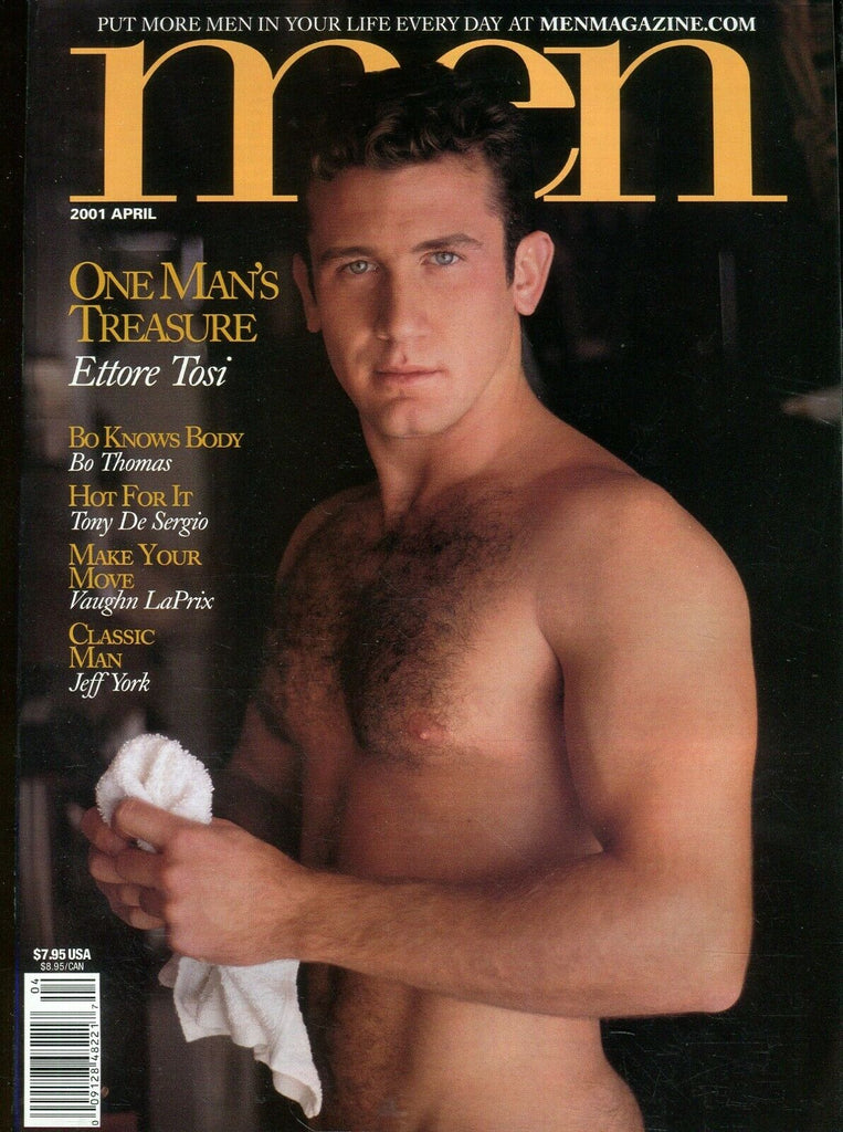 Men Gay Magazine One Man's Treasure- Ettore Tosi April 2001 101619lm-ep