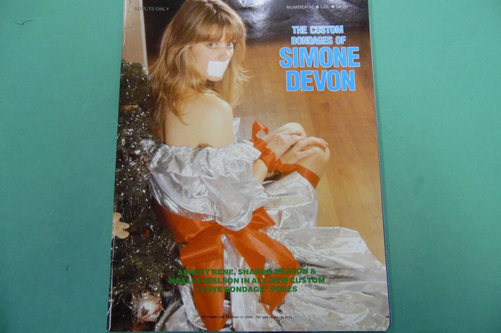 Custom Bondages Of Simone Devon Magazine Ashley Rene November 1989 102816lm-ep