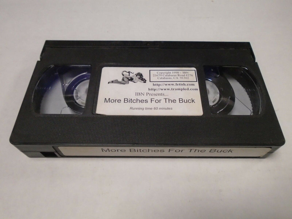 More Bitches For the Buck 60mins 1998 Adult VHS 040219AMP2