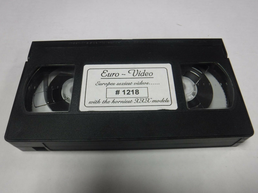 Euro-Video #1218 Horniest XXX Models Adult VHS 010219AMP3