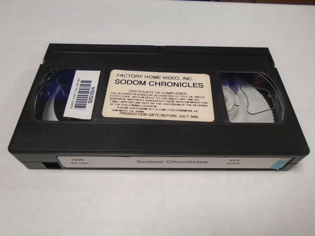 Sodom Chronicles 1995 75mins Adult VHS 040519AMP