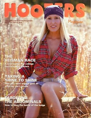 Hooters Magazine Cover Girl Ashlyn Winter 1999 080118lm-ep