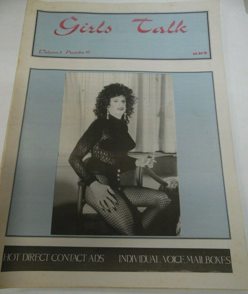 Alicia's TV Girl Talk Transvestite Newspaper vol.3 #10 1992 120819lm-ep