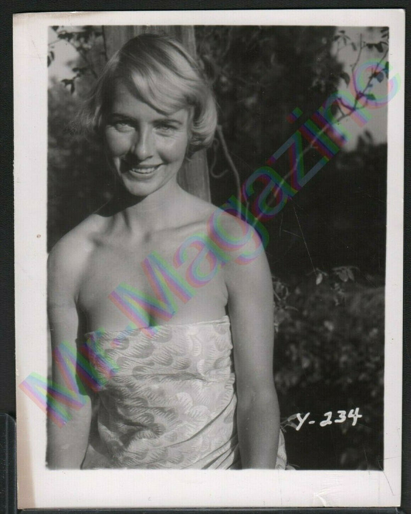 Vintage B&W Risque Pinup 4" x 5" Sexy Blonde Cheesecake BH71