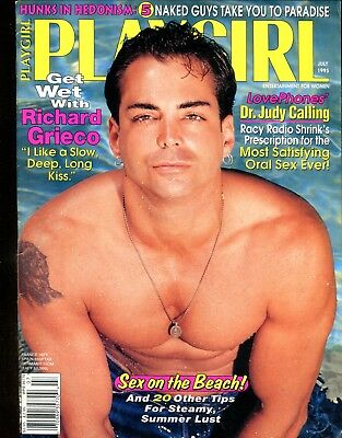 Playgirl Magazine Richard Grieco July 1995 121117lm-ep2