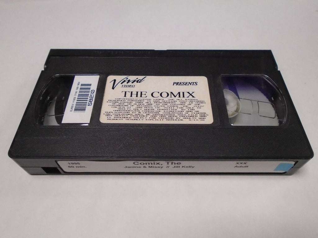 The Comix Janine Missy Jill Kelly 1995 80mins Adult VHS 020119AMP