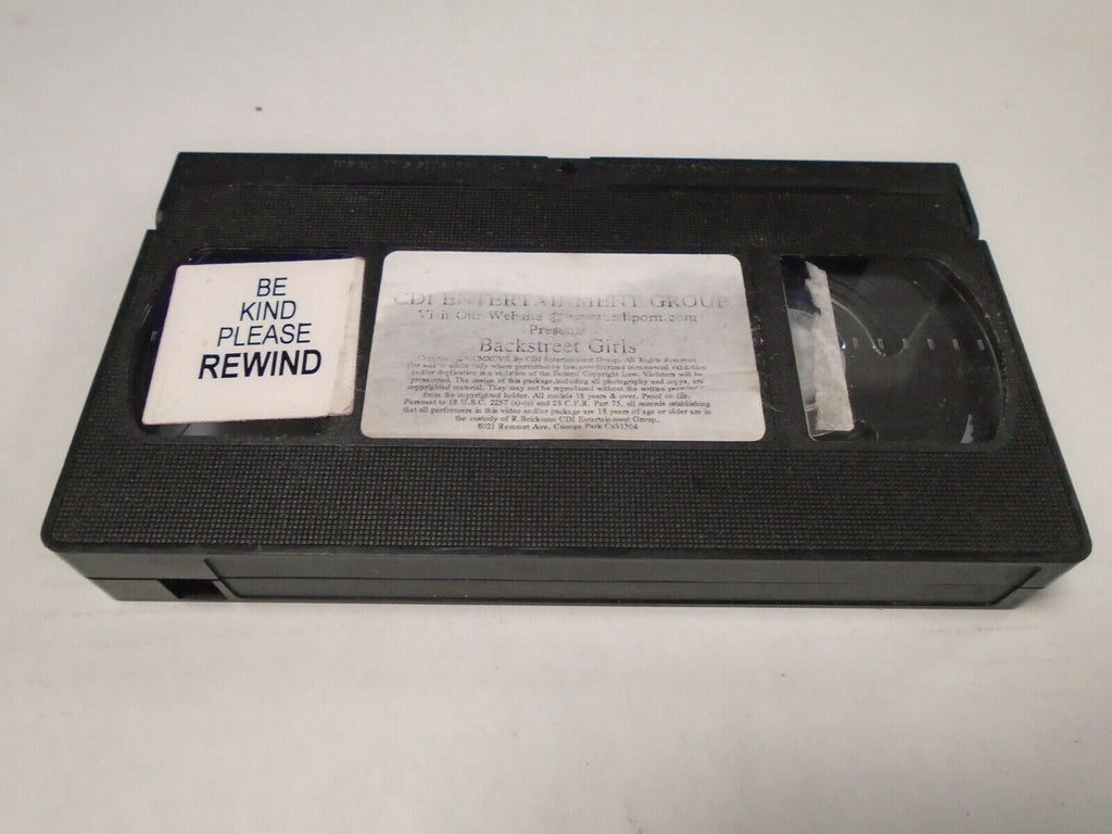 Backstreet Girls CDi Ent Adult VHS 042319AMP2