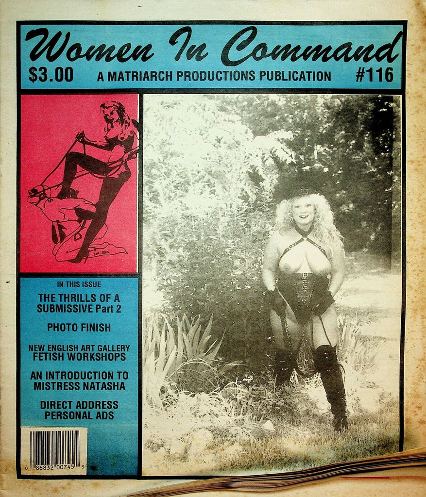 Women In Command Newspaper Mistress Natasha #116 1997 031220lm-ep