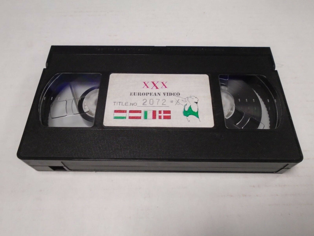XXX European Video 2072 Adult VHS 011519AMP