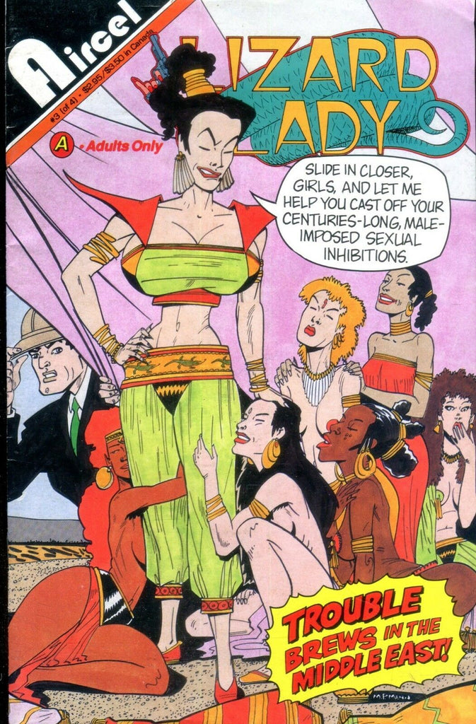 Lizard Lady Comic #3 1991 Aircel 010719lm-ep