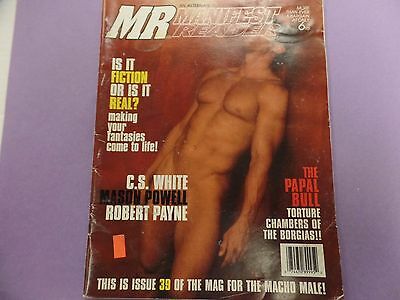 MR Manifest Reader Gay Adult Magazine Robert Payne #39 1999 041216lm-ep