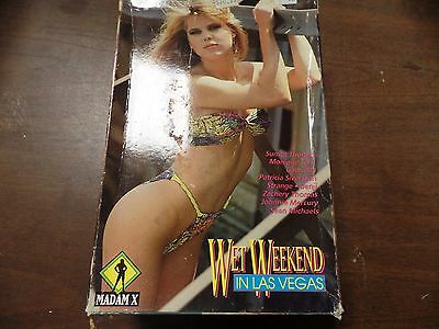 Wet Weekend in Las Vegas Monique Terri Johnnie Mercury Adult VHS CLEARANCE 081115amp6