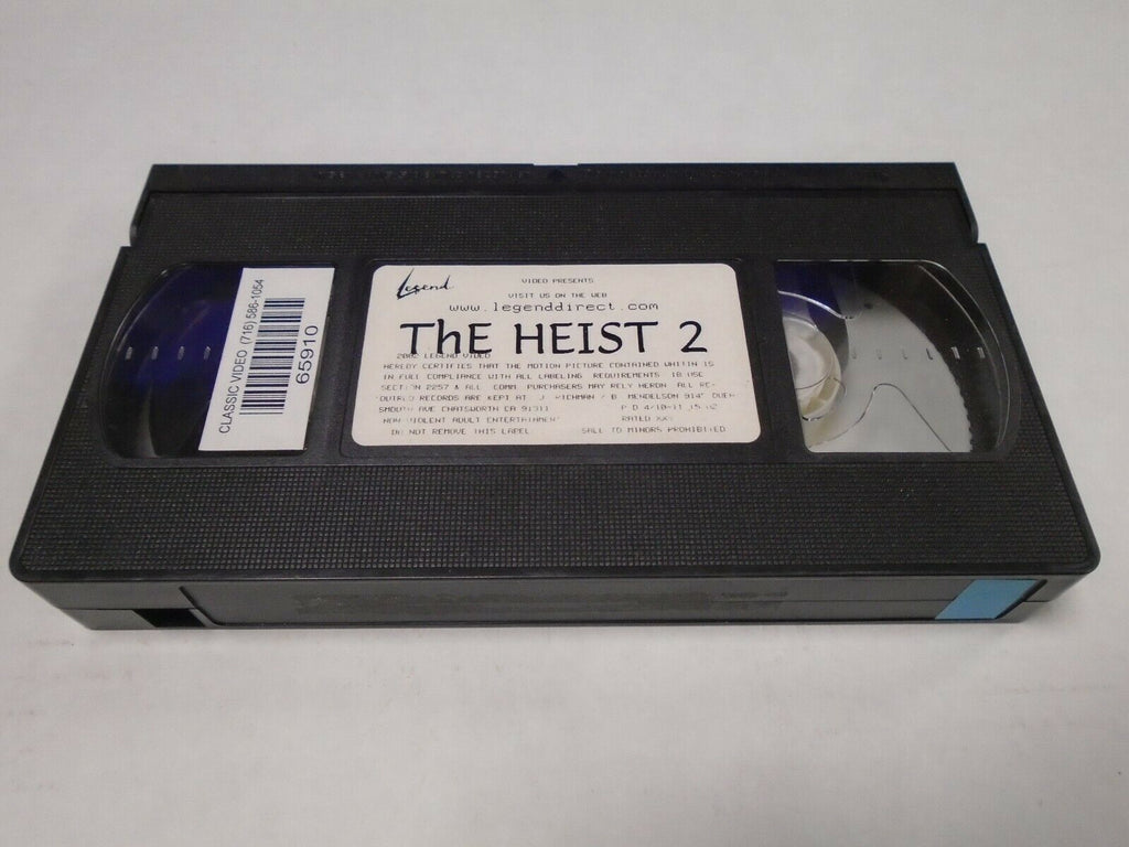 The Heist 2 Legend Direct 2002 Adult VHS 032219AMP