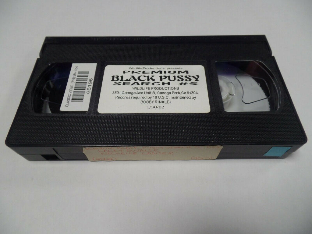 Premium Black Pussy Search #2 Lacey Duvalle Nichelle Lanier Adult VHS 022719AMP3