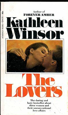 The Lovers Adult Novel by Kathleen Winsor Signet Book 032818lm-ep