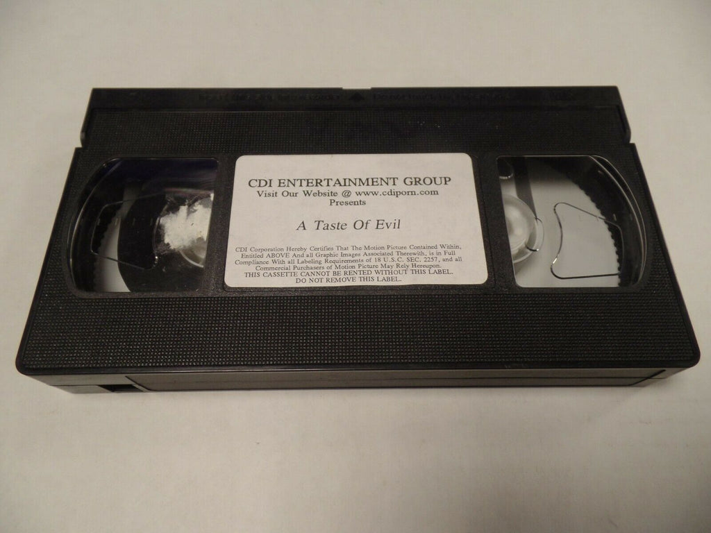 A Taste of Evil CDI Ent Adult VHS 052719AMP3