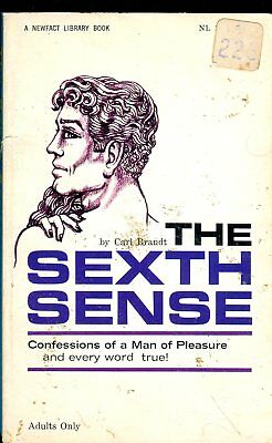 The Sexth Sense Adult Novel by Carl Brandt 1969 022418lm-ep