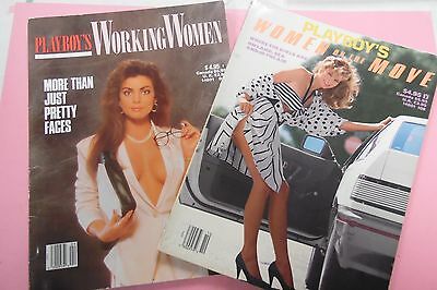 Lot Of 2 Playboy Magazines Working Women/Women On The Move 1988 012817lm-ep - Used
