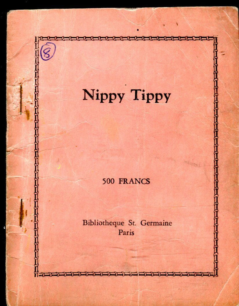 Nippy Tippy Novel Illustrated Paris 1950's 100719lm-ep