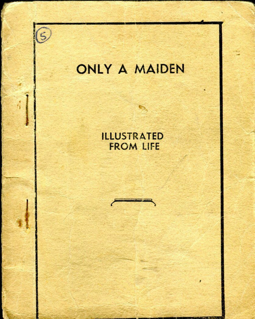Only A Maiden Mini Novel Illustrated From Life 1950's 100719lm-ep