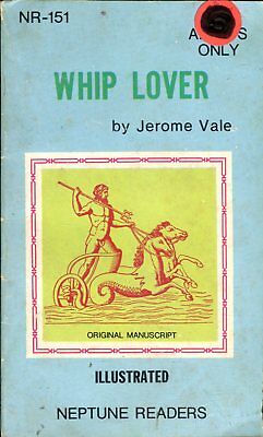 Whip Lover Adult Novel by Jerome Vale 1971 Illustrated 011518lm-ep