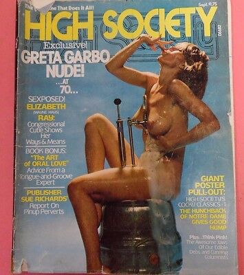 High Society Magazine Greta Garbo September 1976 062113lm-epa