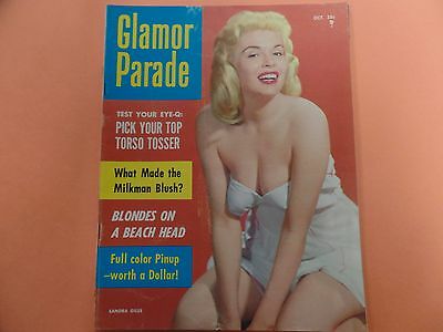 Glamor Parade Busty Magazine Sandra Giles October 1957 051016lm-ep