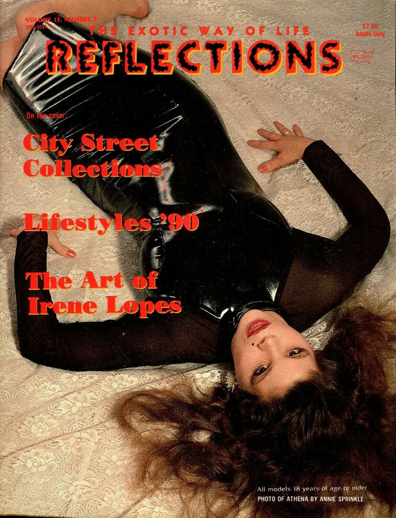 Reflections Magazine Cover Girl Athena vol.13 #3 1991 071519lm-ep