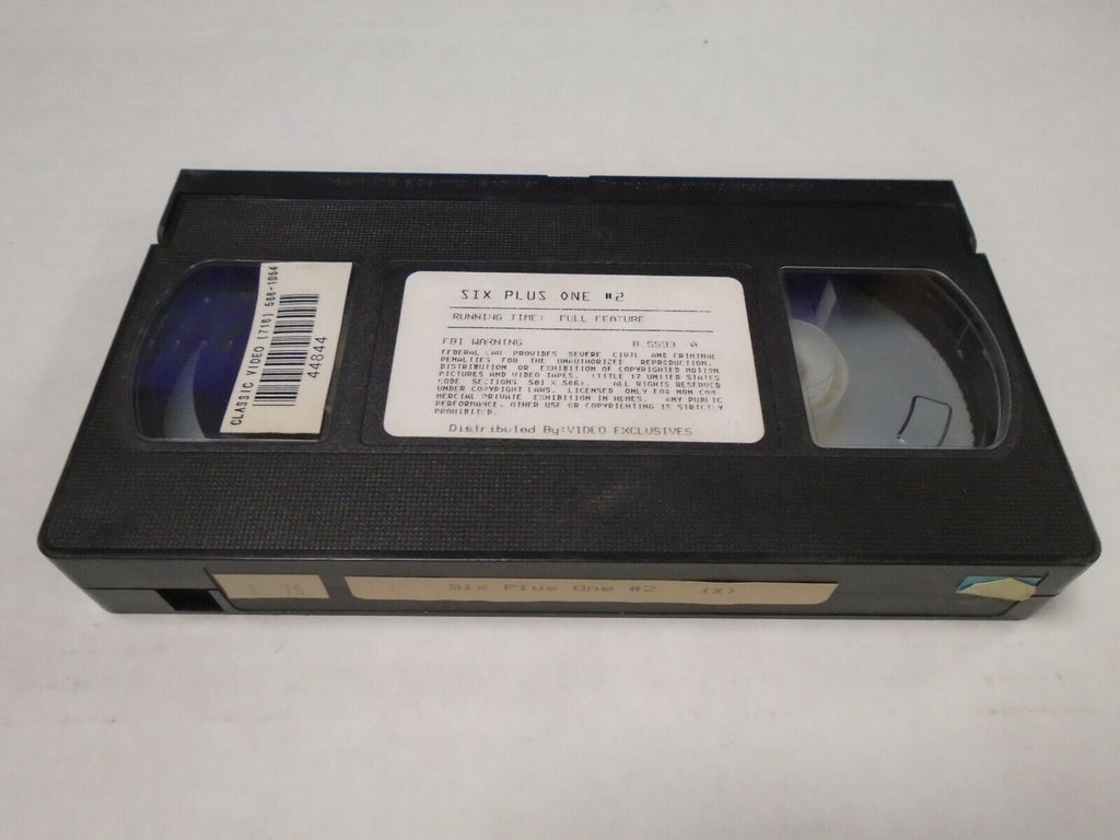 Sex Plus One #2 Full Feature Adult VHS 032719AMP