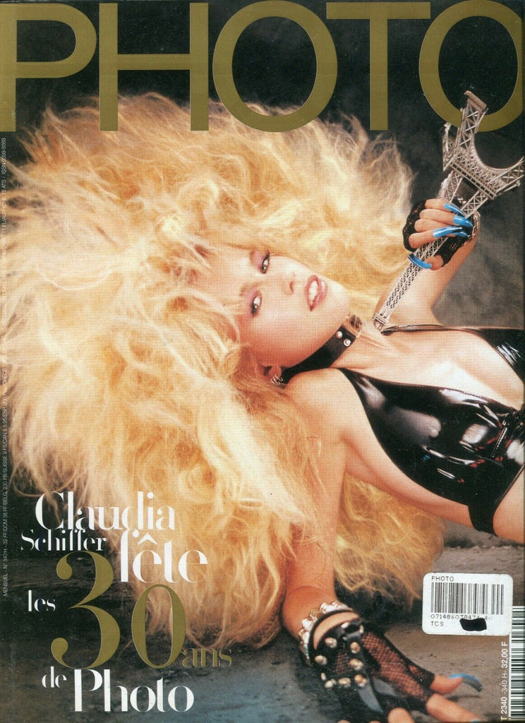 Photo Photo French Magazine Claudia Schiffer #340 June 1997 091719lm-ep