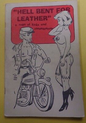 Hell Bent For Leather Adult Digest Magazine 1970's vg 122315lm-ep