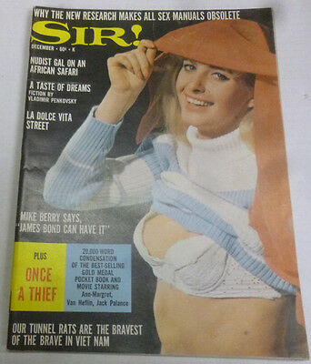 Sir! Magazine Nudist Gal On An African Safari December 1966 122813REP
