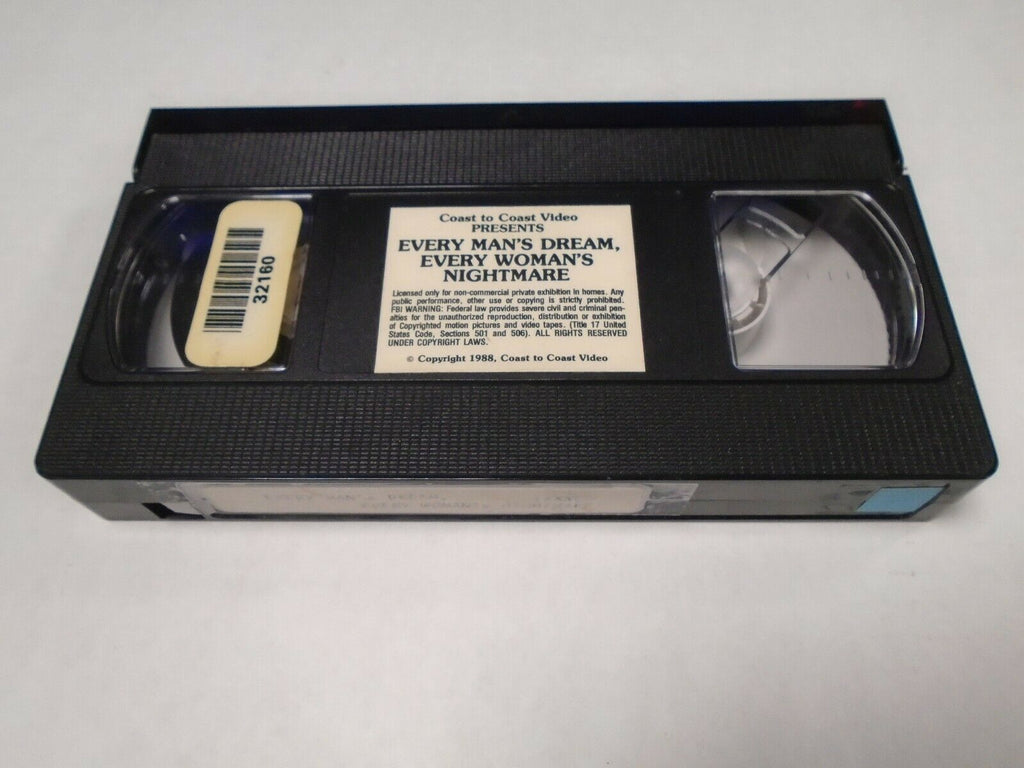 Every Man's Dream Every Woman's 1988 Coast to Coast Adult VHS 021819AMP2