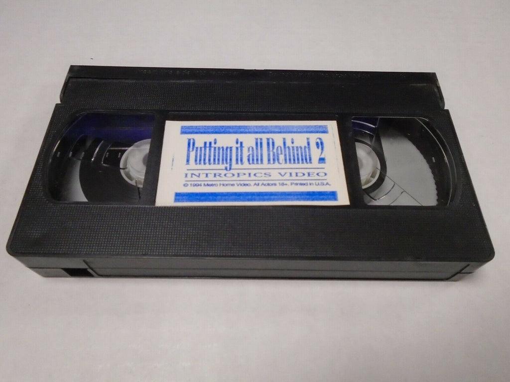Putting it All Behind 2 1994 Mercedes Lynn Tom Byron Adult VHS 032119AMP