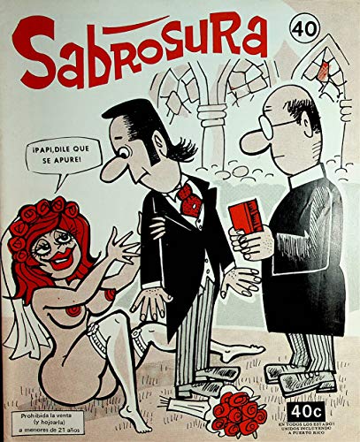 Sabrosura Spanish International Adult Magazine #40 1950's