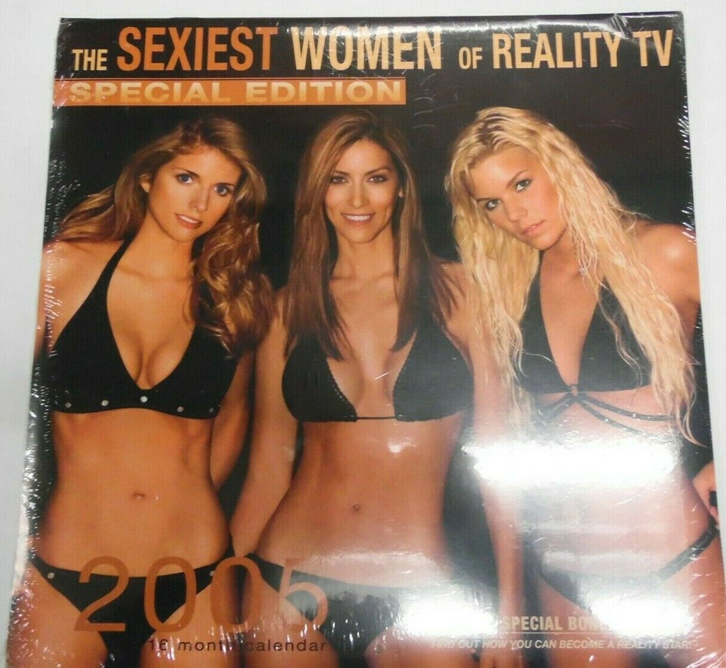 Sexiest Women Of Reality TV 2005 16 Month Wall Calendar 12" x 12" 042419lm-ep2